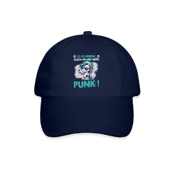 I don't care - Schmeiss alles hin werd Punk Punkrock - Baseball Cap - blue/blue - Front