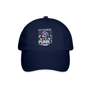 I don't care - Schmeiss alles hin werd Punk Punkrock - Baseball Cap - blue/blue - Front