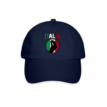 Italia Italian Italian Italy - Baseball Cap - blue/blue - Front