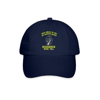 Dragon Irony Funny Work Funny Funny Antisocial - Baseball Cap - blue/blue - Front