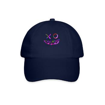 Techno Gift Rave Festival Party Music Tekk EDM - Baseball Cap - blue/blue - Front
