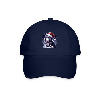 Père Noël Chien Noël Hommes et femmes - Casquette classique - bleu/bleu - Devant