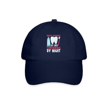 Dental caregiver - Baseball Cap - blue/blue - Front