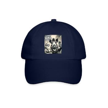 Chats Selfie Père Noël - Casquette classique - bleu/bleu - Devant