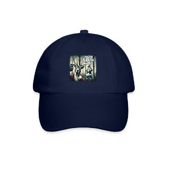 Chats Selfie Père Noël - Casquette classique - bleu/bleu - Devant