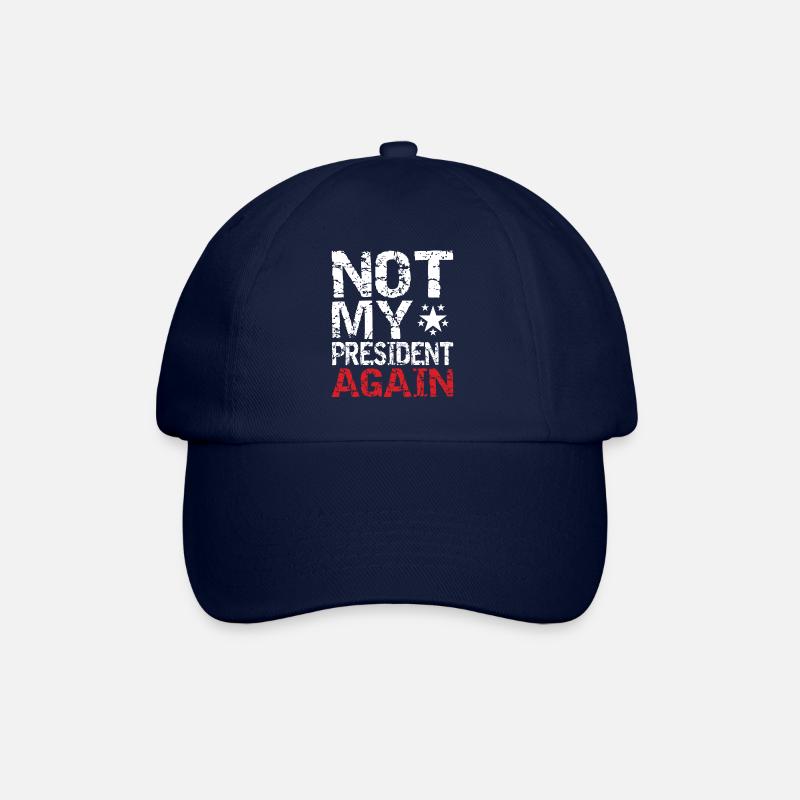 Pas encore mon président. - Casquette classique - bleu/bleu