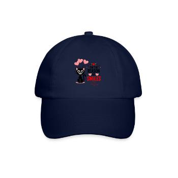 Partner zum Valentinstag fürn Schatz Liebe - Baseballkappe - Blau/Blau - Vorne