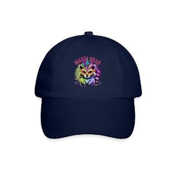Mardi Gras Outfit & dress for women & men kids - Baseball Cap - blue/blue - Front
