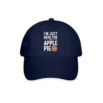 Apple Pie Saying Funny Apple Pie Gift - Baseball Cap - blue/blue - Front