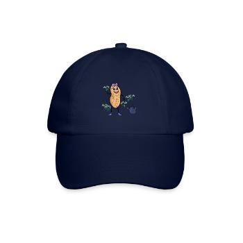 Peanut Season March Spring Snowdrops - Baseball Cap - blue/blue - Front