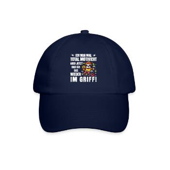 Sloth stays lazy I used to be totally motivated - Baseball Cap - blue/blue - Front