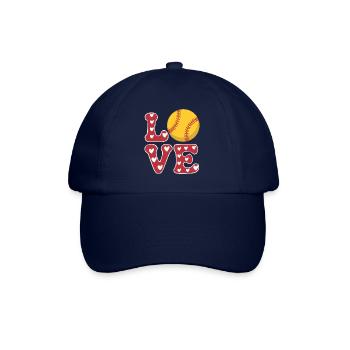 Softball Softball Player Cute Softball Gift - Baseball Cap - blue/blue - Front