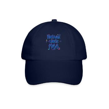1966 Vintage Graffiti Glitch - 59 Years of Style - Baseball Cap - blue/blue - Front