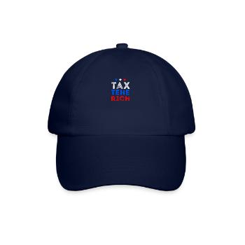 Taxer les riches Amérique - Casquette classique - bleu/bleu - Devant