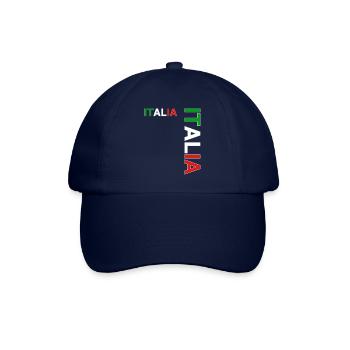 ITALY team supporter football - Baseball Cap - blue/blue - Front