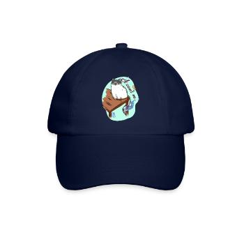 It wasn't me - Baseballkappe - Blau/Blau - Vorne