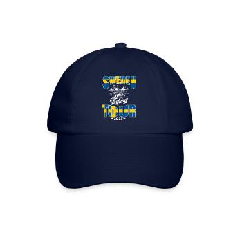 Suède Pêche 2025 Voyage de pêche Suède - Casquette classique - bleu/bleu - Devant