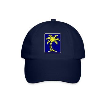 Palm Tree Icon - Baseball Cap - blue/blue - Front