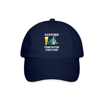 Schützenfest Spruch Schützenverein Vorstand - Baseballkappe - Blau/Blau - Vorne