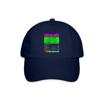 Ich bin nicht alt Geburtstag - Videotext - Baseballkappe - Blau/Blau - Vorne