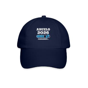 Grandpa 2026 Loading Gift for Future Grandpa - Baseball Cap - blue/blue - Front