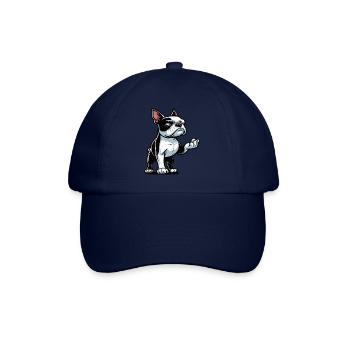 Boston Terrier Boston Terrier owner Bosti - Baseball Cap - blue/blue - Front