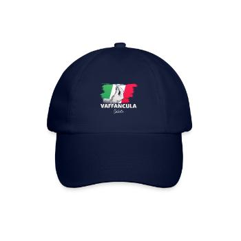 Vaffanculo Italienisch Italiener Italien Lustig - Baseballkappe - Blau/Blau - Vorne