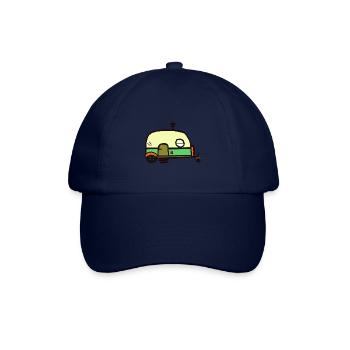 Caravane Camping-car Caravane Vacances Camping Tour - Casquette classique - bleu/bleu - Devant