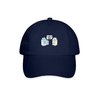 Sojamilch - Soy Milk spanisch - Baseballkappe - Blau/Blau - Vorne