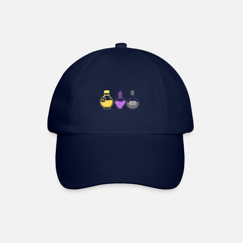 Non binary potions - Baseballkappe - Blau/Blau
