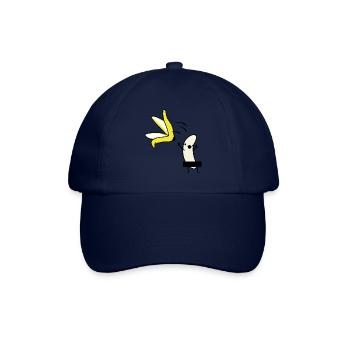 Banana pulls blank - Baseball Cap - blue/blue - Front
