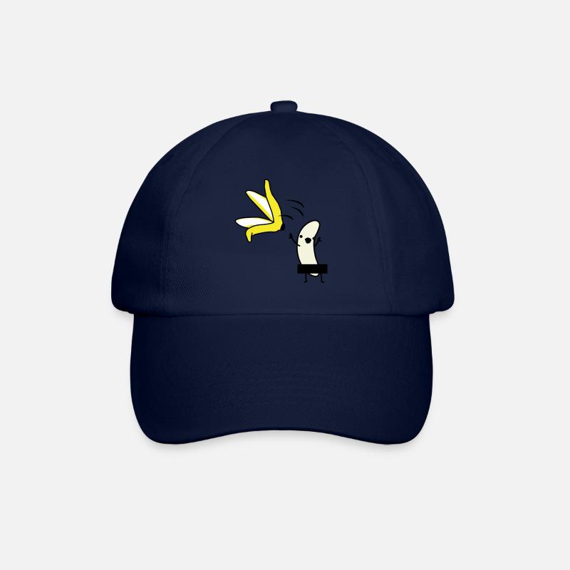 Banana zieht blank - Baseballkappe - Blau/Blau