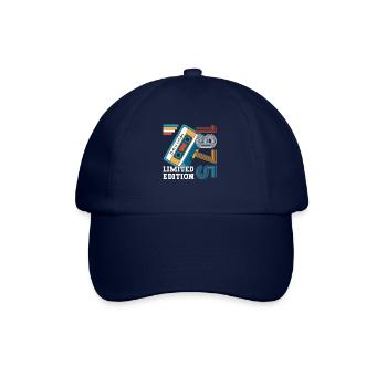 48e anniversaire octobre millésime 1975 cassette - Casquette classique - bleu/bleu - Devant