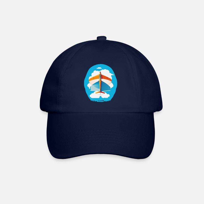4WingOrangeBlue - Baseball Cap - blue/blue