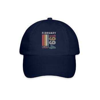 30. Geburtstag Original Februar Jahrgang 1994 - Baseballkappe - Blau/Blau - Vorne
