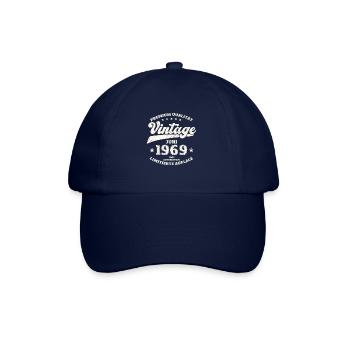 Original June 1969 Vintage 1969 Birthday 1969 - Baseball Cap - blue/blue - Front