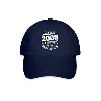 2009 Classic 2009 Vintage 2009 Anniversary Gift - Baseball Cap - blue/blue - Front