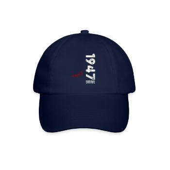 77e anniversaire Original août 1947 Né en 1947 - Casquette classique - bleu/bleu - Devant