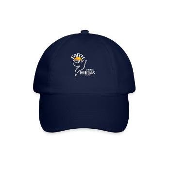Faith can move Mountains, Christian gift. - Baseball Cap - blue/blue - Front