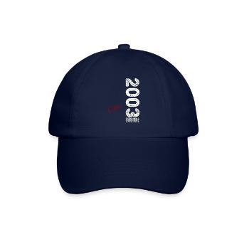 21e anniversaire Original Legend 2003 03 octobre - Casquette classique - bleu/bleu - Devant