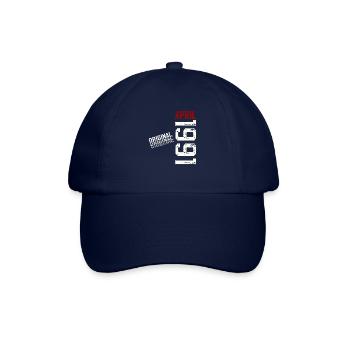 34ème anniversaire cadeau mari Original avril 1991 - Casquette classique - bleu/bleu - Devant