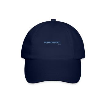 Surrounded by Idiots Funny Sayings - Baseball Cap - blue/blue - Front