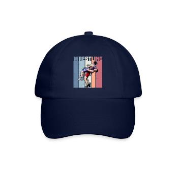 Arts Martiaux Lutte Lutte Lutte - Casquette classique - bleu/bleu - Devant