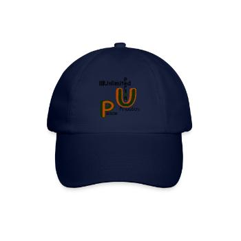 Peace and Freedom - Baseballkappe - Blau/Blau - Vorne