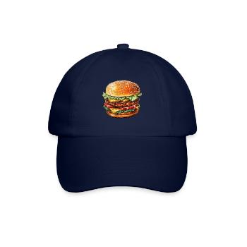 Burger - Casquette classique - bleu/bleu - Devant