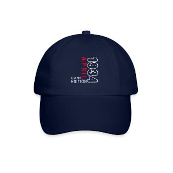 90e anniversaire cadeau mari avril Vintage 1934 - Casquette classique - bleu/bleu - Devant