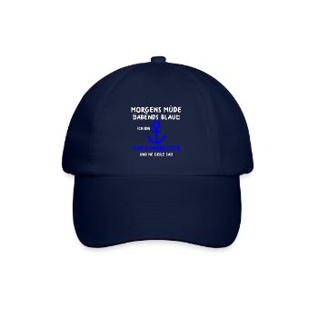 Hafenarbeiter Dockarbeiter Docker Hafen - Baseballkappe - Blau/Blau - Vorne