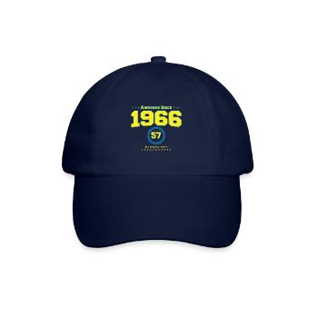 Super chemise 1966 pour hommes femmes 57 ans 57ème - Casquette classique - bleu/bleu - Devant