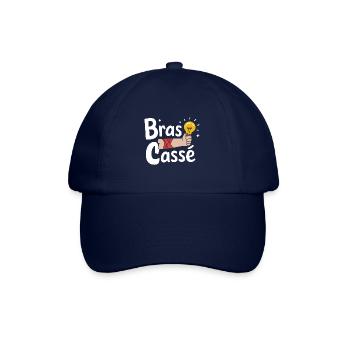 Bras cassé - Casquette classique - bleu/bleu - Devant