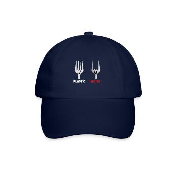 Fork Plastic Metal Music - Baseball Cap - blue/blue - Front